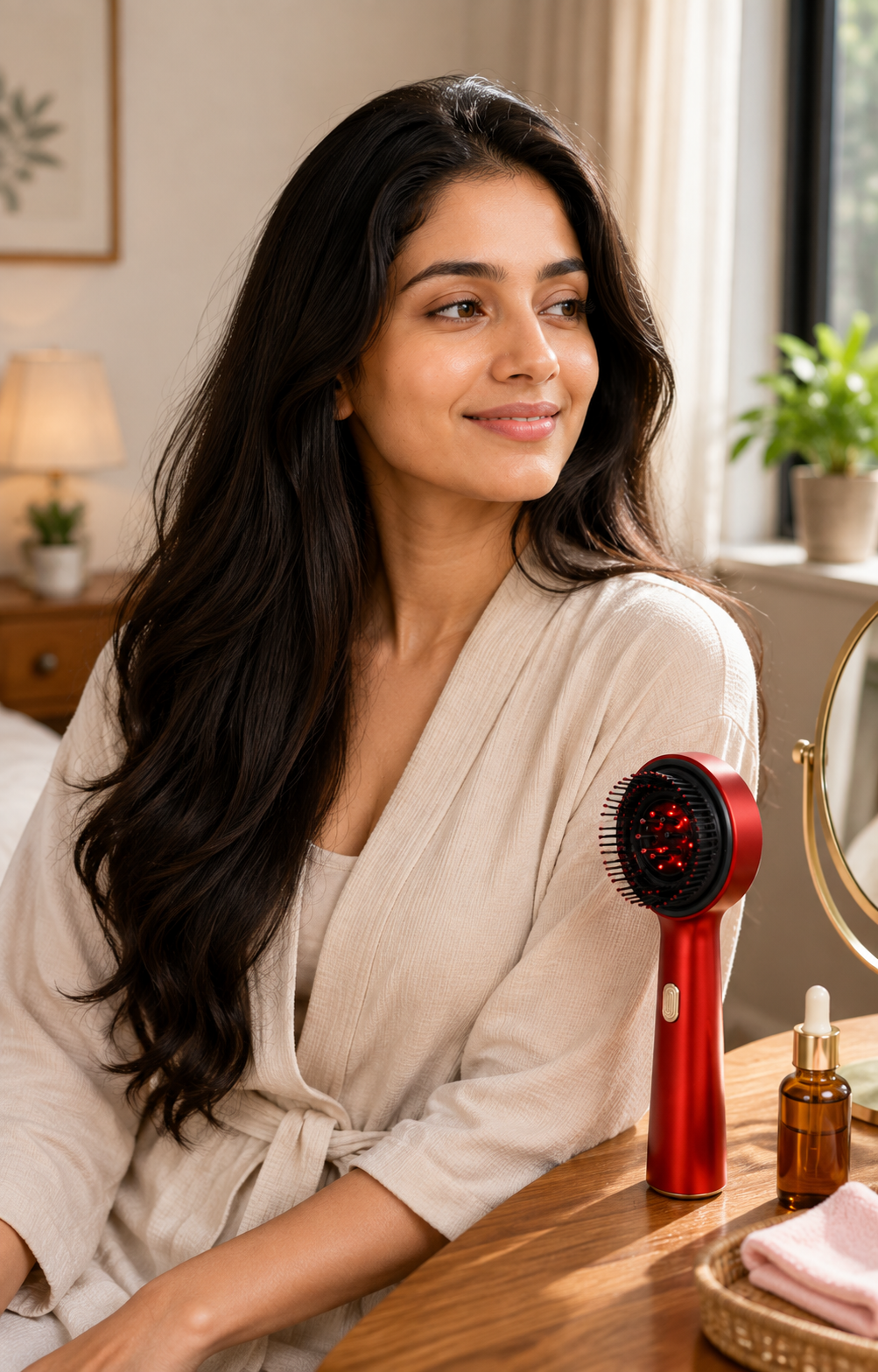 Velora Scalp Massager With Oil Applicator