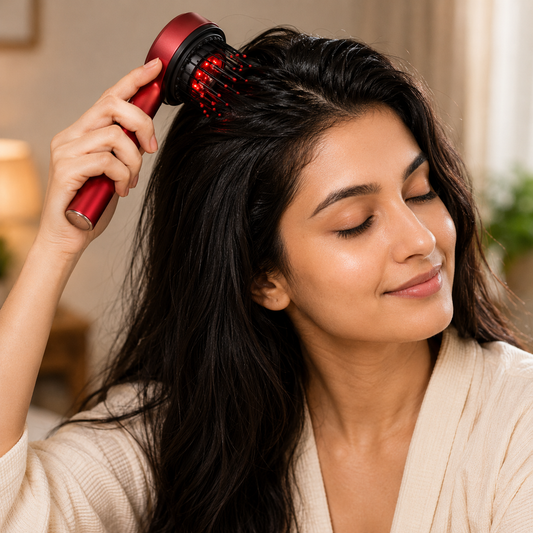 Velora Scalp Massager With Oil Applicator